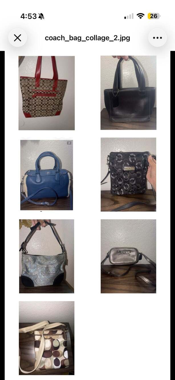 Coach Bundle of Various Bags
